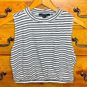 NWOT✨FOREVER 21 Striped Sleeveless Crop Top w/TN